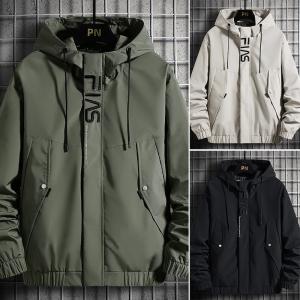 ジャケット メンズ ブルゾン　防風 ウィンドブレーカー マウンテンパーカー　バイクジャケット　春秋 02