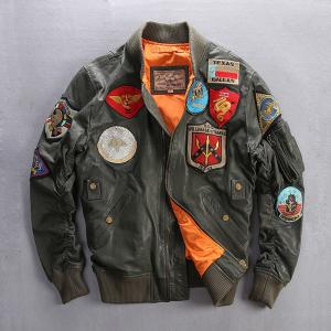 本革ジャケット フライトジャケット レザージャケット メンズ 羊革 革