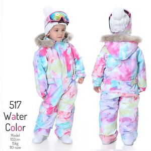 スキーウェア キッズ つなぎ ジャンプスーツ ...の詳細画像2
