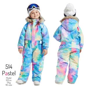 スキーウェア キッズ つなぎ ジャンプスーツ ...の詳細画像4