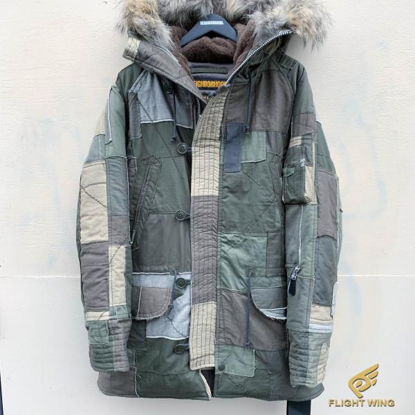 【新品】NEIGHBORHOOD CRUST . N-3D C-JKT / ネイバーフッド パッチワ...