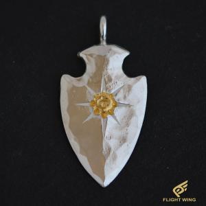 goro's ゴローズ 【オールド】全金in太陽メタル大 ネックレストップ