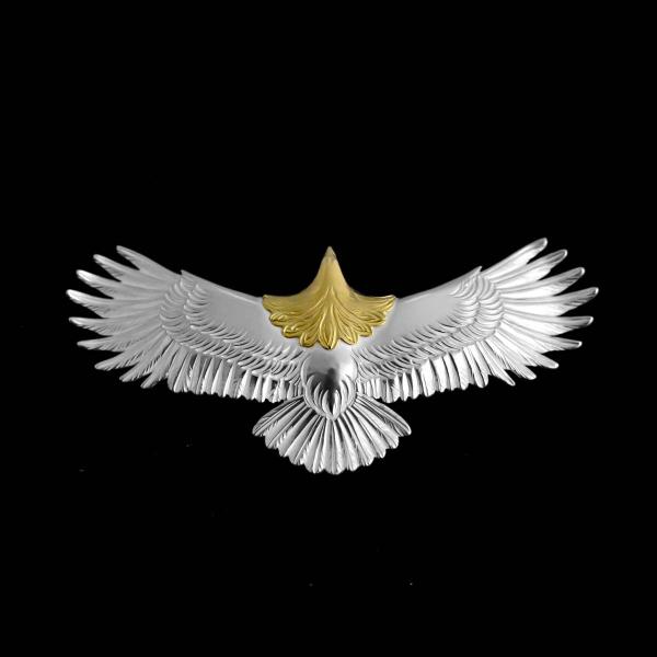【新品】K18 Head Eagle Large Size / La Key ラキー 頭金 大イーグ...