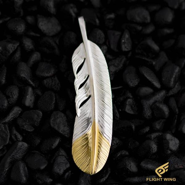 【新品】K18 Top SV Feather / La Key ラキー 先金特大フェザー(右)
