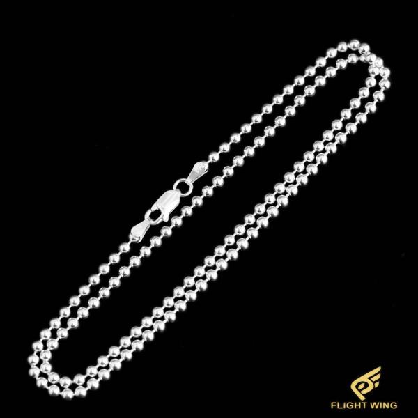 【新品】3mm 50cm , 60cm Silver Ball Chain / Stop Light...