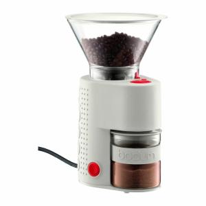 bodum コーヒーミル BISTRO 電気式コーヒーグラインダー 10903-913JP-3 ホワイト