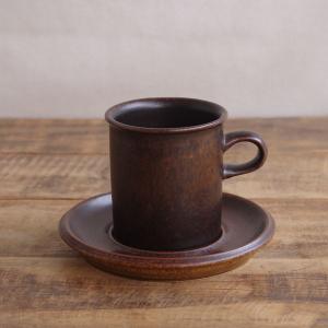 コーヒーカップ ソーサー アラビア ルスカ ARABIA Ruska ヴィンテージ食器 陶器 #2240224-85｜flohmarkt