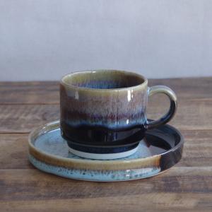 インペリアル・ポーセレン コバルトネット 蓋つき ティーカップ