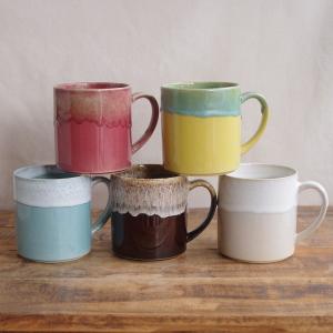 ウエダキヨアキ KIYOAKI UEDA *デザインカップ*絵付けマグカップコップ