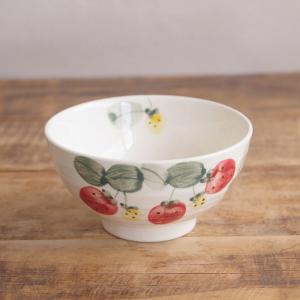 茶道具　野苺絵茶碗 ≪なくなり次第終了≫野イチゴ 茶碗 日本製 美濃焼 食器 陶器 和
