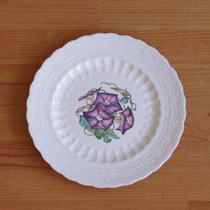 Spode スポード アンティーク お皿 赤 デザートプレート ケーキ皿 15cm