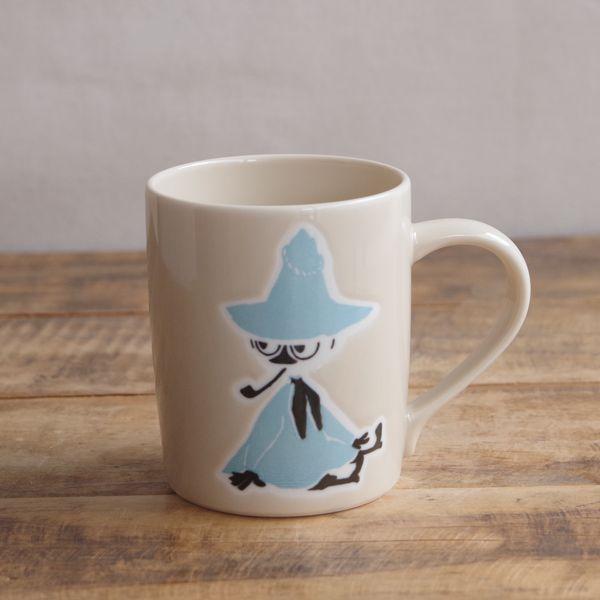 ムーミン マグカップ スナフキン ベージュ 陶器 Moomin 山加商店