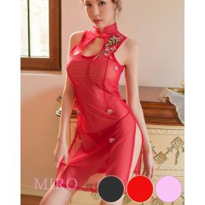 セクシーランジェリー コスプレ チャイナ風 シースルー