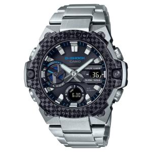 カシオ Gショック CASIO G-SHOCK 腕時計 メンズ ウオッチ G-STEEL カーボンコアガード Bluetooth ソーラー ウォッチ GST-B400XD-1A2JF 国内正規品｜flora-de-stt