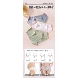 マタニティ ショーツ 3枚セット 下着 ローラ...の詳細画像5