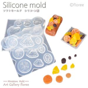 Lovely Fruit ミニフルーツ3種 オレンジ・パイン・レーズン（極小）