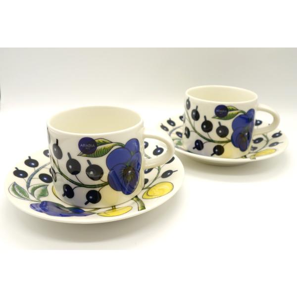 【アラビア】パラティッシイエロー　コーヒーカップ＆ソーサーペア　アラビア 食器【結婚祝】【出産祝】【...