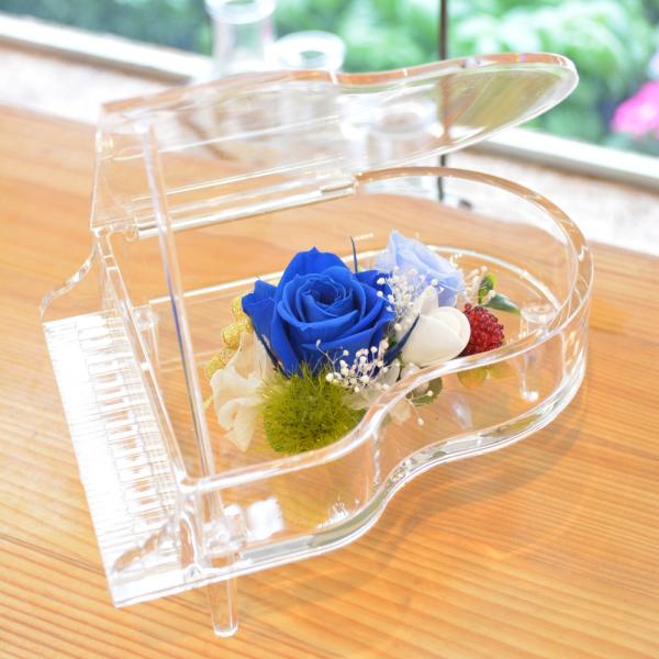 プリザーブドフラワー プレゼント 誕生日 音楽会 発表会 記念品 花 ギフト グランドピアノ アレン...
