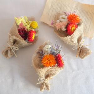 mini dryflower bouquet 10点set ミニドライフラワーブーケ プチギフト