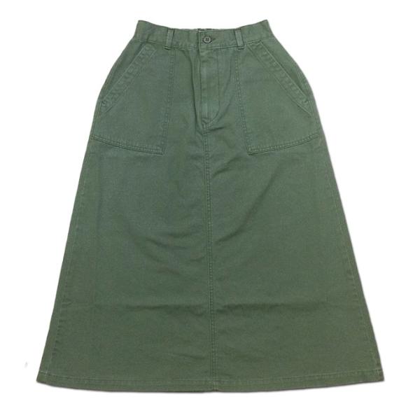 D.M.G 17-475T 48-8 ベーカースカート オリーブ コーマチノ ドミンゴ DMG Ma...