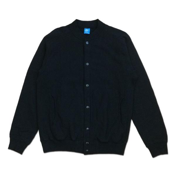 Good On グッドオン HEAVY SNAP SWEAT JACKET BLACK ブラック ヘ...