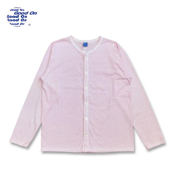 Good On グッドオン CREW TEE CARDIGAN P-SAKURA クルーTカーディガ...