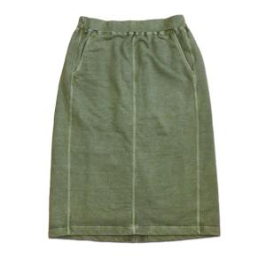 Good On グッドオン RELAX PENCIL SKIRT リラックスペンシルスカート P-SAGE スウェット スカート MadeinJAPAN 日本製 GOSK2301｜flossy