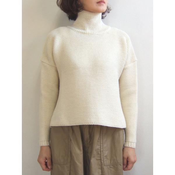 Kerry Woollen Mills ケリーウーレンミルズ Pearl Stitch Polo N...