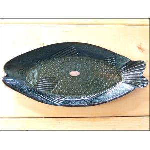 TOSSDICE トスダイス フィッシュガラストレイ (L) FISH GLASS TRAY 皿 食器 ガラス 魚 サカナ キッチン｜flossy