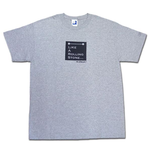 メール便可 utopia Tシャツ LIKE A ROLLING STONE TEE グレー カット...