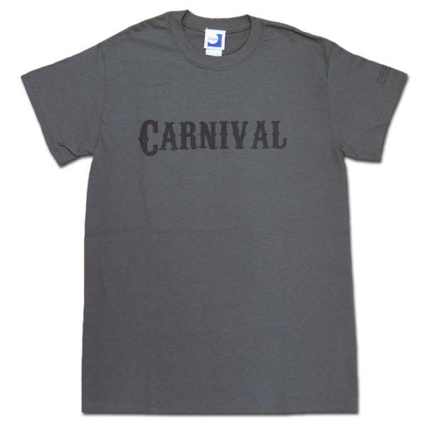 メール便可 utopia CARNIVAL TEE チャコール グレー Tシャツ カットソー クルー...