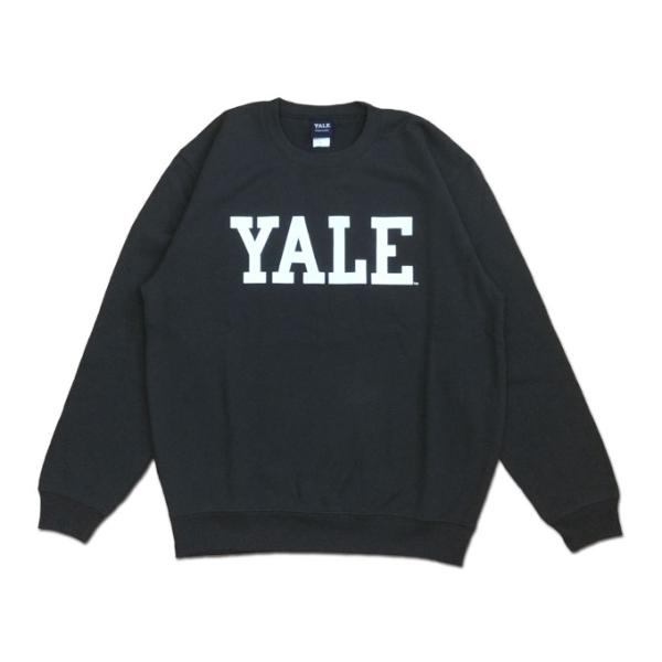 YALE University DOUBLE-SIDED PRINTING CREW SWEAT ブ...