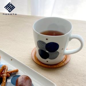 【波佐見焼】浜陶 藍のうつわ/藍丸紋　マグカップ　コーヒーカップ ラテマグ 軽量カップ｜flow-lifes-shop