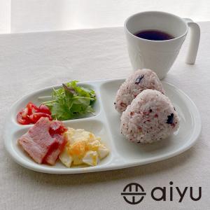 【波佐見焼】aiyu（アイユー）bird  ミディプレート　ホワイト　平皿 セパレート皿 取り皿 陶器 和食器｜flow-lifes-shop