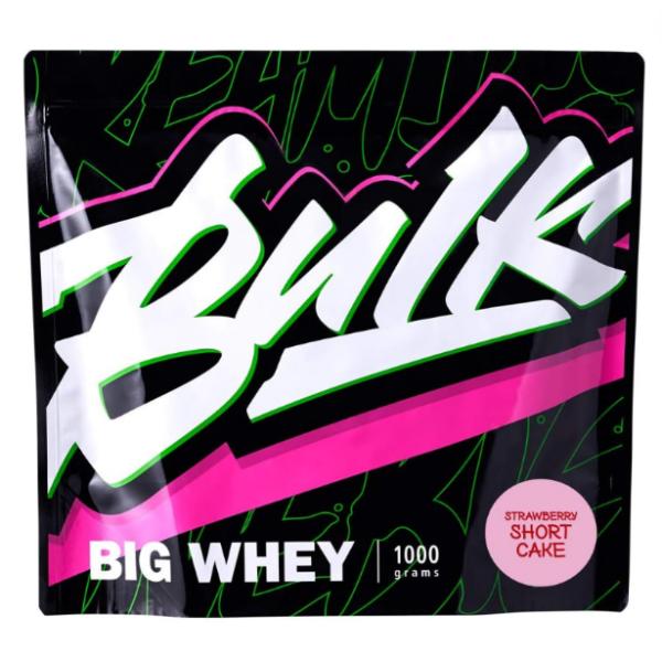 バルクスポーツ プロテイン ビッグホエイ 甘さ控えめ すっきり飲みやすい ストロベリーショートケーキ...