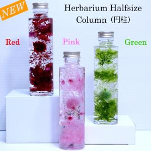母の日 母の日のプレゼント 誕生日 プレゼント お花 ハーバリウム 送料無料 HalfColumn/3color 贈り物 ギフト プリザーブドフラワー プリ 花 フラワー