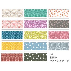 mt マスキングテープ 1P ドット柄 水玉 15mm×7m【カモ井 かわいい