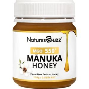 Natures Buzz マヌカハニー Mgo 550 ニュージーランド産 天然マヌカ蜂蜜 250g 最安値 価格比較 Yahoo ショッピング 口コミ 評判からも探せる