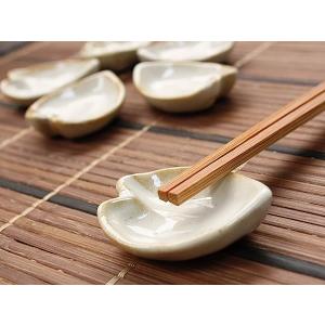 粉引釉 さくら花びら型箸置き (和食器 箸置き...の詳細画像2
