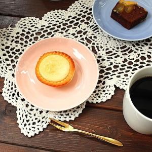 オレンジ//ananデザートプレート (洋食器 お皿 プレート 中皿 取り皿 ケーキ皿 アウトレット 日本製)