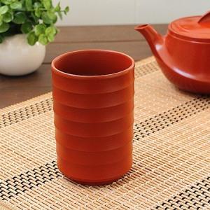 常滑焼 朱泥 寿司湯呑み (和食器 湯呑み 湯飲み 茶器