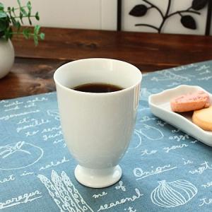 高台フリーカップ (ホワイト)(洋食器 カップ コップ