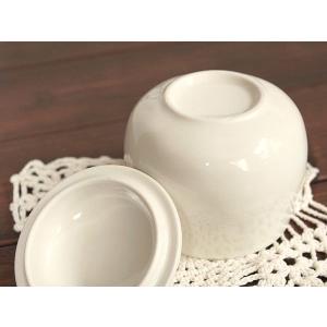 茶碗蒸し 器 ぽってり可愛い茶碗蒸し アイボリ...の詳細画像4