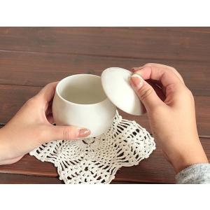 茶碗蒸し 器 ぽってり可愛い茶碗蒸し アイボリ...の詳細画像5