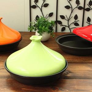 グリーン タジン鍋 (和食器 タジン鍋 料理器具 鍋 キャセロール