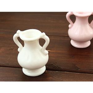 ミニミニ一輪立て・白 (花器 花瓶 フラワーベ...の詳細画像1
