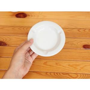 陶製灰皿 ホワイト (日用品 インテリア 白い...の詳細画像5