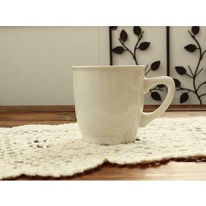 アイボリーcoffeeミニマグ (洋食器 白い...の詳細画像3