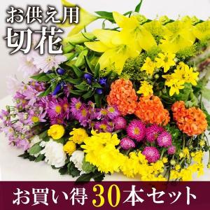 お彼岸 供花 仏束 お供え仏花 墓参り仏壇 切花セットB 切り花 お悔やみ 四十九日 一周 忌や命日の墓参り 供花 法事 花 宅配