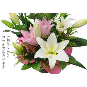 敬老の日 花 ギフト ユリ 百合 アレンジメン...の詳細画像4